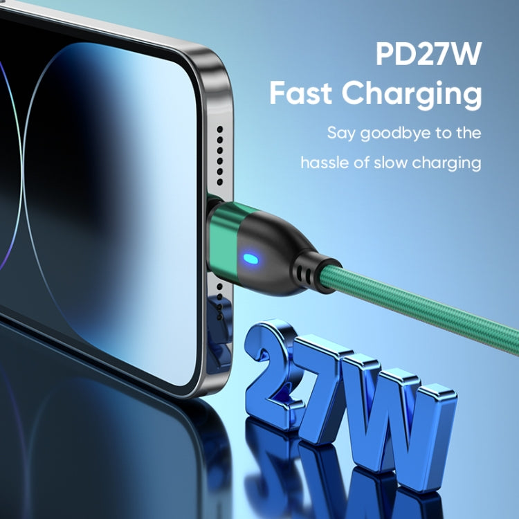 ENKAY 3 in 1 PD100W Type-C to Type-C / 8 Pin / Micro USB Magnetic Fast Charging Cable, Cable Length:1.8m(Red) - free shipping - PMC Jewellery - Order now!