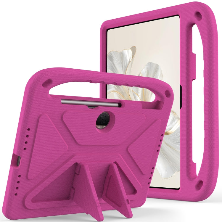 For Honor Pad 9 12.1 Handle EVA Shockproof Tablet Case with Holder(Rose Red) - free shipping - PMC TechLife - Order now!