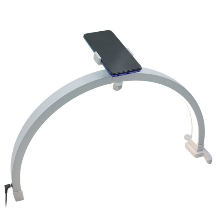 M12X Foldable LED Half Moon Lamp Touch Control Nail Art Lamp, Length: 56cm(AU Plug) - Selfie Light by PMC TechLife | Online Shopping South Africa | PMC TechLife | Buy Now Pay Later Mobicred