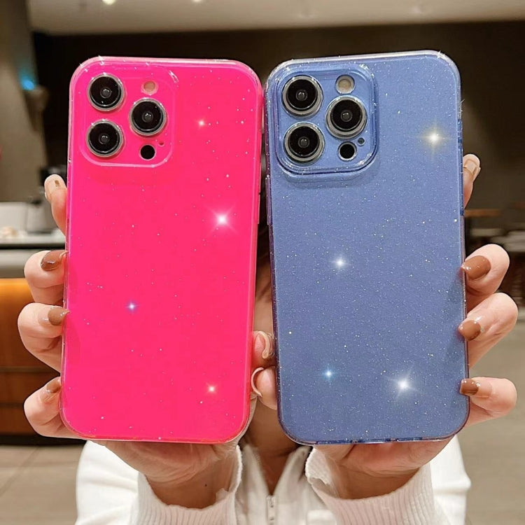 For iPhone 16 Pro Max Jelly Glitter Solid Color TPU Phone Case(Gray) - iPhone 16 Pro Max Cases by PMC TechLife | Online Shopping South Africa | PMC TechLife | Buy Now Pay Later Mobicred