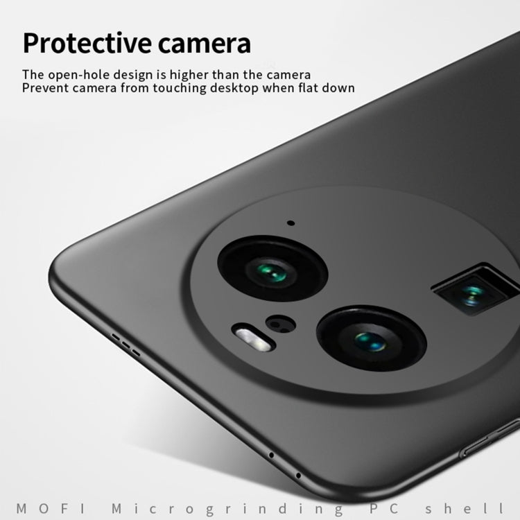 For OPPO Find X6 MOFI Micro-Frosted PC Ultra-thin Hard Phone Case(Blue) - OPPO Cases by MOFI | Online Shopping South Africa | PMC TechLife | Buy Now Pay Later Mobicred