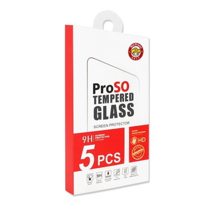 For Tecno Spark 20C 5pcs ENKAY Full Glue High Aluminum-silicon Tempered Glass Film - Tecno Tempered Glass by ENKAY | Online Shopping South Africa | PMC Jewellery | Buy Now Pay Later Mobicred