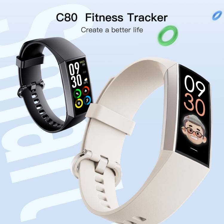 C80 IP67 Waterproof Smart Bracelet Sport Fitness Tracker(Pink) - Smart Wristbands by PMC TechLife | Online Shopping South Africa | PMC TechLife | Buy Now Pay Later Mobicred