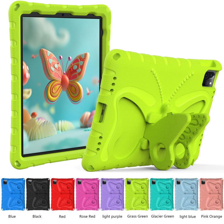 For iPad Air 11 2024 Butterfly Bracket EVA Shockproof Tablet Case(Mint Green) - iPad Air 11 2024 Cases by PMC TechLife | Online Shopping South Africa | PMC TechLife | Buy Now Pay Later Mobicred