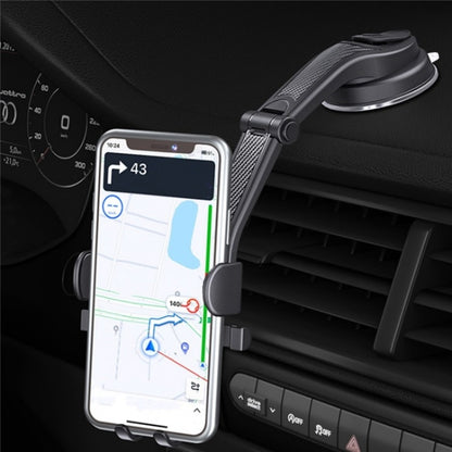 ES281 Car Dashboard Windshield Air Vent Suction Cup Phone Holder For 4-6.7 Inch Phone Mount - Car Holders by PMC Jewellery | Online Shopping South Africa | PMC Jewellery | Buy Now Pay Later Mobicred