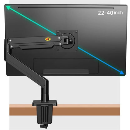 NB G45 22-40 inch Adjustable Aluminum Alloy Bracket Rotatable Computer Monitor Holder - TV Brackets & Mounts by PMC Jewellery | Online Shopping South Africa | PMC Jewellery | Buy Now Pay Later Mobicred