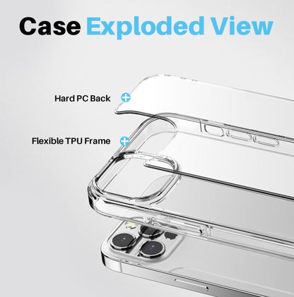 For iPhone 15 Pro Max NORTHJO 5 in 1 Clear Phone Case with 2pcs Screen Film + 2pcs Rear Lens Film - iPhone 15 Pro Max Cases by NORTHJO | Online Shopping South Africa | PMC Jewellery | Buy Now Pay Later Mobicred