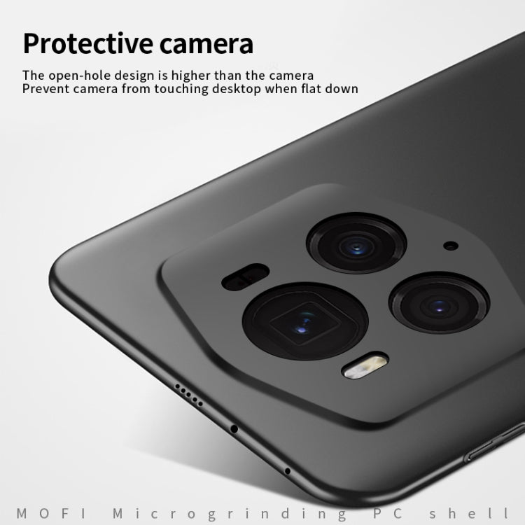 For Honor Magic6 RSR MOFI Frosted PC Ultra-thin Hard Phone Case(Black) - Huawei Cases by MOFI | Online Shopping South Africa | PMC Jewellery | Buy Now Pay Later Mobicred