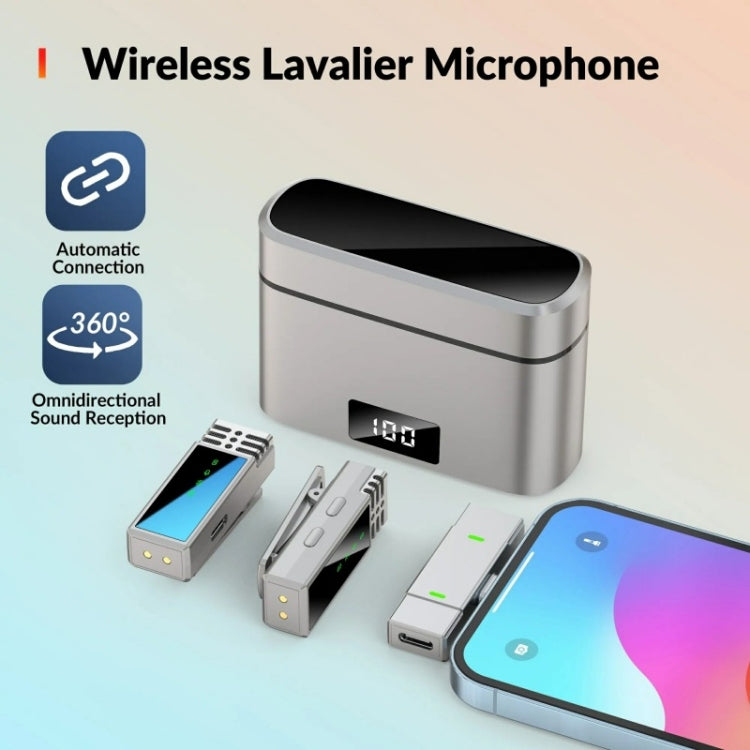 JMARY MW-15 For iPhone / iPad 2.4G Lavalier Wireless Microphone - Microphone by Jmary | Online Shopping South Africa | PMC TechLife | Buy Now Pay Later Mobicred