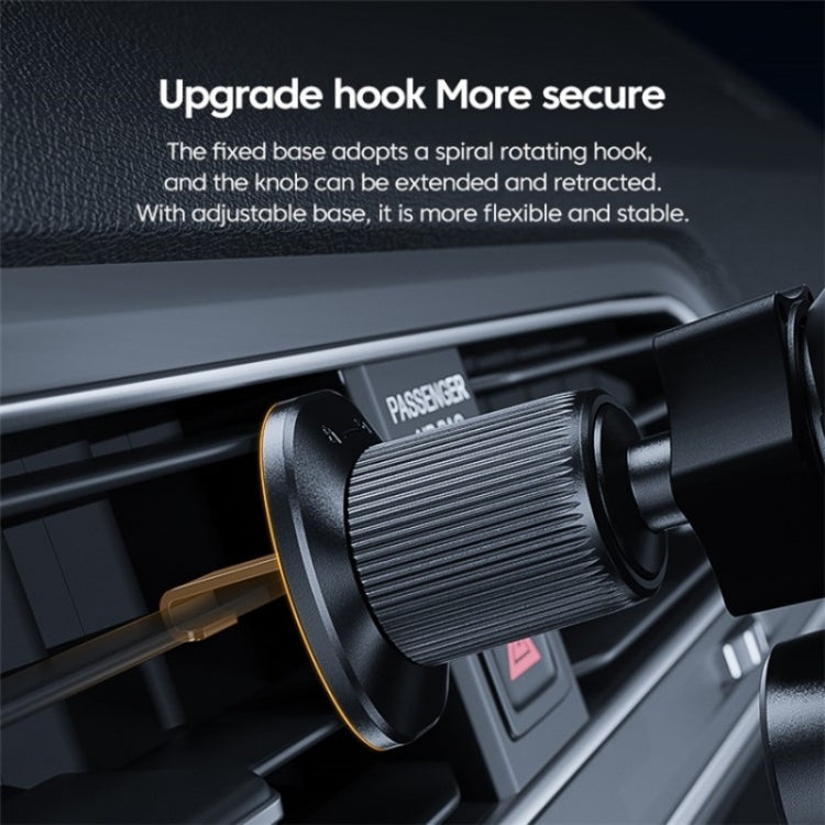 X15 Wireless Charger Mobile Phone Bracket Car Air Vent Cell Phone Mount Holder(Silver) - Wireless Charger Holders by PMC TechLife | Online Shopping South Africa | PMC TechLife | Buy Now Pay Later Mobicred
