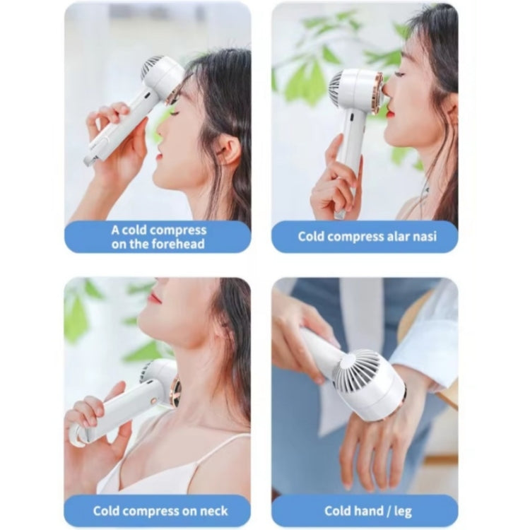 CL02 Outdoor Summer Cooler Cooling Effect Handheld Fan USB Semiconductor Fan(Pink) - Electric Fans by PMC TechLife | Online Shopping South Africa | PMC TechLife | Buy Now Pay Later Mobicred