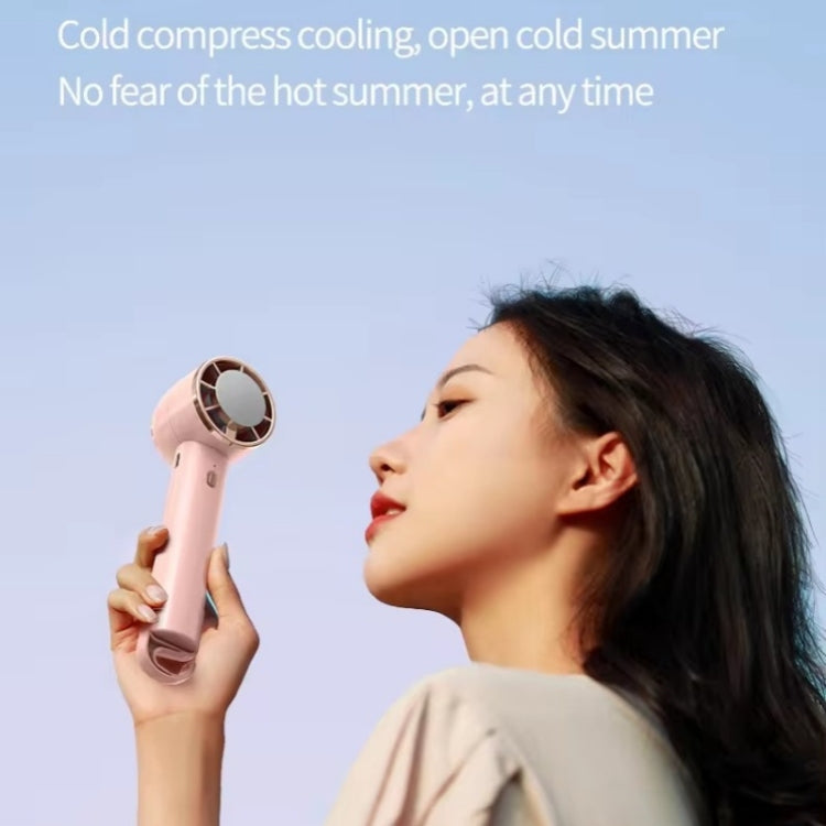 CL02 Outdoor Summer Cooler Cooling Effect Handheld Fan USB Semiconductor Fan(Pink) - Electric Fans by PMC Jewellery | Online Shopping South Africa | PMC Jewellery | Buy Now Pay Later Mobicred