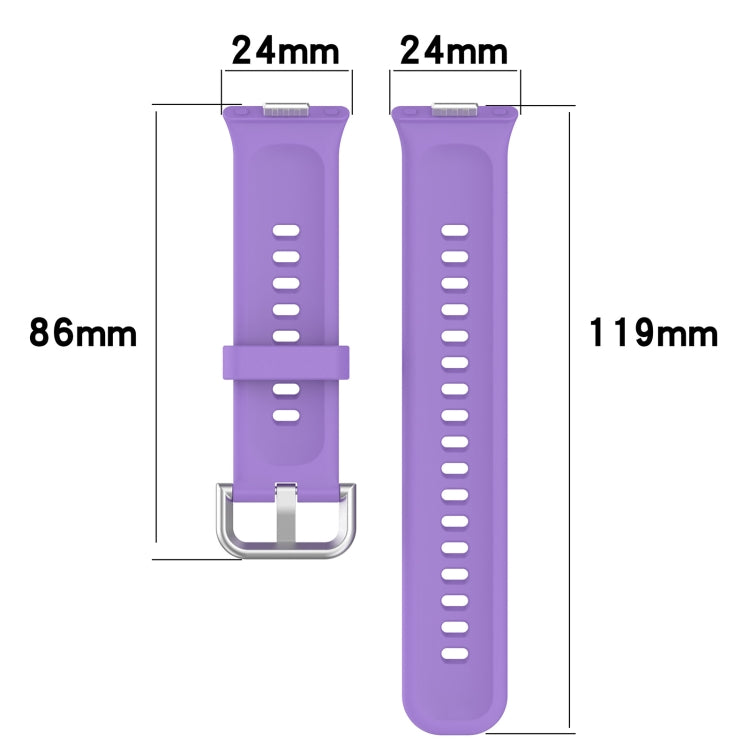 For Huawei Watch Fit3 Silicone Soft Watch Band + Clear Watch Protective Case Set(Pink) - free shipping - PMc TechLife - Order now!