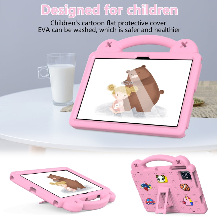 For Blackview Tab 80 10.1 2023 Handle Kickstand Children EVA Shockproof Tablet Case(Pink) - Others by PMC TechLife | Online Shopping South Africa | PMC TechLife | Buy Now Pay Later Mobicred