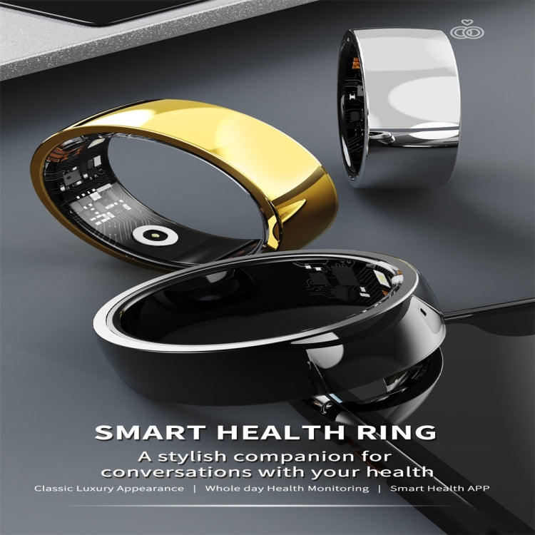 R09M SIZE 18 Smart Ring, Support Health Monitoring / Care For Families(Black) - Smart Rings / Smart Telephones by PMC Jewellery | Online Shopping South Africa | PMC Jewellery | Buy Now Pay Later Mobicred