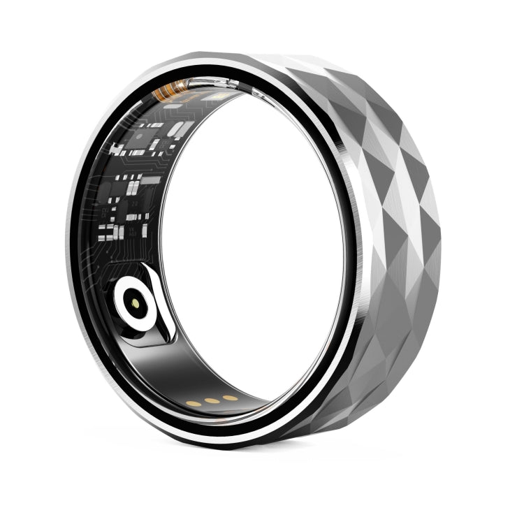 R12M SIZE 22 Smart Ring, Support Health Monitoring / Multiple Exercise Modes(Silver) - Smart Rings / Smart Telephones by PMC TechLife | Online Shopping South Africa | PMC TechLife | Buy Now Pay Later Mobicred
