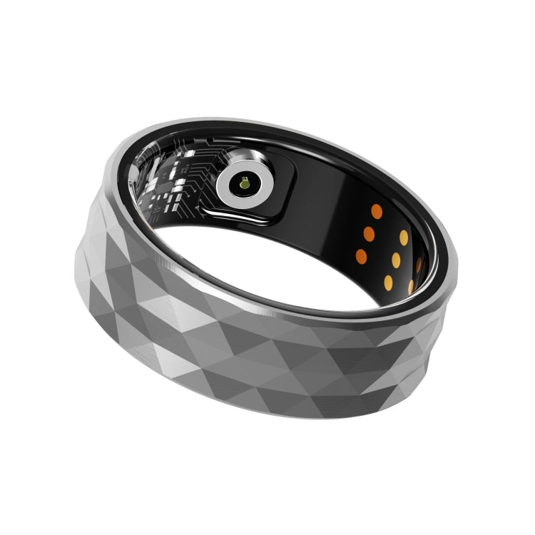 R12M SIZE 22 Smart Ring, Support Health Monitoring / Multiple Exercise Modes(Silver) - Smart Rings / Smart Telephones by PMC TechLife | Online Shopping South Africa | PMC TechLife | Buy Now Pay Later Mobicred