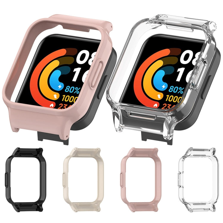 For Redmi Watch 3 Active Half Pack PC Watch Protective Case(Black) - Watch Cases by PMC TechLife | Online Shopping South Africa | PMC TechLife | Buy Now Pay Later Mobicred