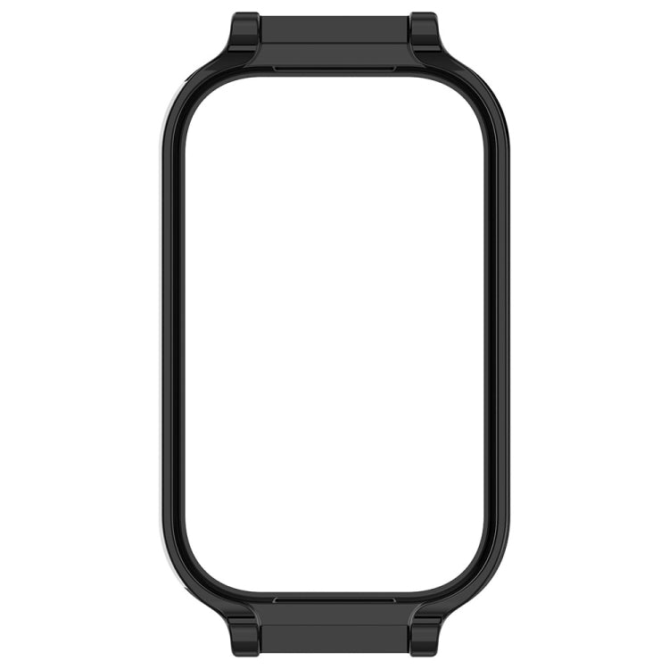 For Xiaomi Smart Band 8 Active Half Pack PC Watch Protective Case(Black) - Watch Cases by PMC TechLife | Online Shopping South Africa | PMC TechLife | Buy Now Pay Later Mobicred