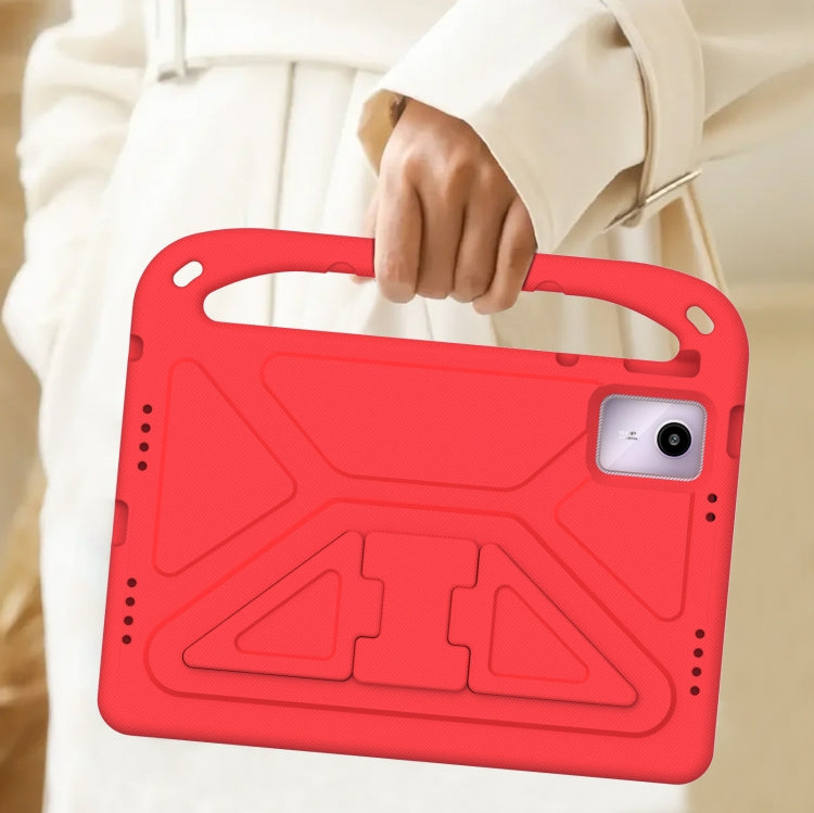 For iPad Pro 13 2024 Handle EVA Shockproof Tablet Case with Holder(Red) - iPad Pro 13 2024 Cases by PMC TechLife | Online Shopping South Africa | PMC TechLife | Buy Now Pay Later Mobicred