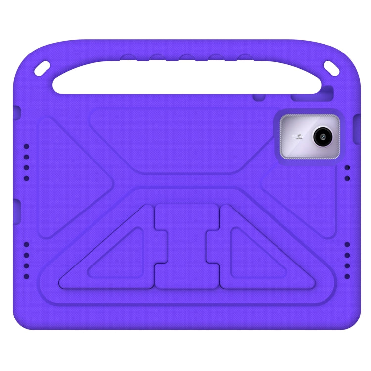For iPad Pro 13 2024 Handle EVA Shockproof Tablet Case with Holder(Purple) - iPad Pro 13 2024 Cases by PMC TechLife | Online Shopping South Africa | PMC TechLife | Buy Now Pay Later Mobicred
