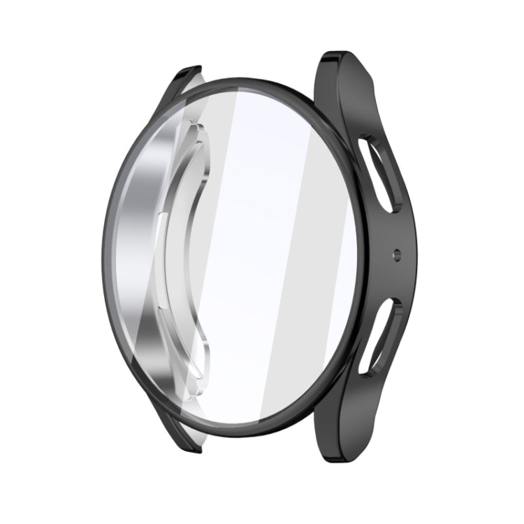 For Samsun Galaxy Watch 7 40mm Full Coverage TPU Electroplated Watch Protective Case(Grey) - Watch Cases by PMC TechLife | Online Shopping South Africa | PMC TechLife | Buy Now Pay Later Mobicred