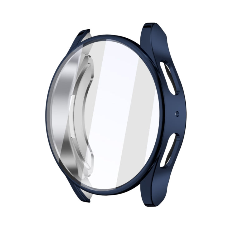 For Samsun Galaxy Watch 7 44mm Full Coverage TPU Electroplated Watch Protective Case(Midnight Blue) - Watch Cases by PMC Jewellery | Online Shopping South Africa | PMC Jewellery | Buy Now Pay Later Mobicred