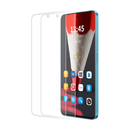 For Google Pixel 9 2pcs ENKAY 9H Big Arc Edge High Aluminum-silicon Tempered Glass Film - Google Tempered Glass by ENKAY | Online Shopping South Africa | PMC Jewellery | Buy Now Pay Later Mobicred