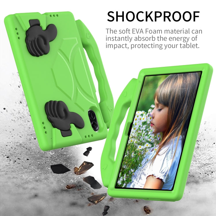 For Honor Pad X8 Pro 11.2 2023 Children EVA Shockproof Tablet Case with Thumb Bracket(Green) - Honor by PMC TechLife | Online Shopping South Africa | PMC TechLife | Buy Now Pay Later Mobicred