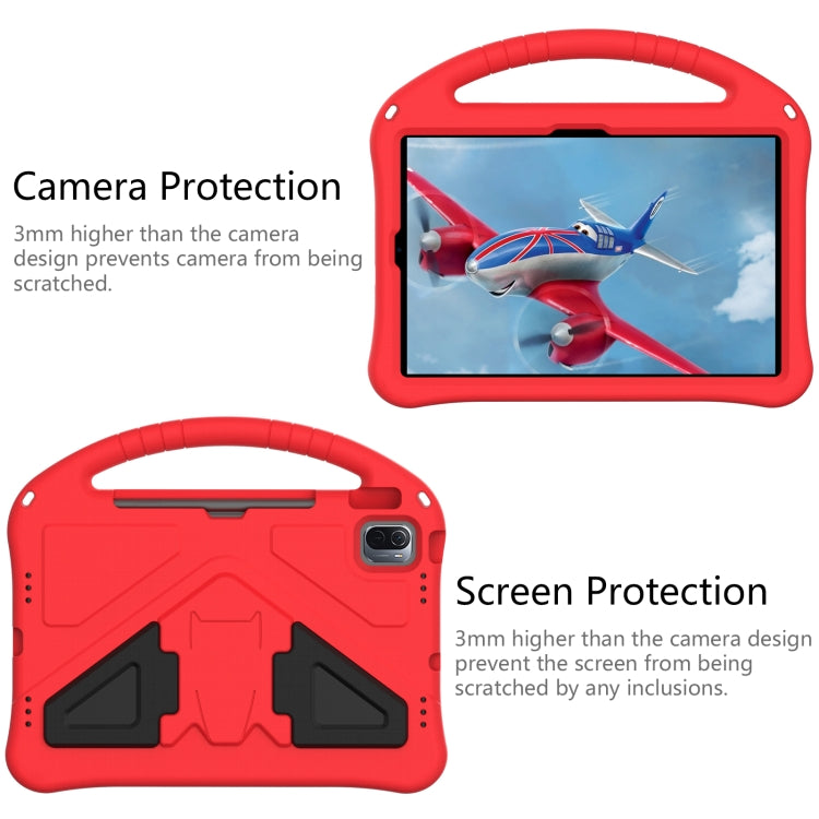 For Huawei Matepad SE 11 2024 EVA Shockproof Tablet Case with Holder(Red) - Huawei by PMC Jewellery | Online Shopping South Africa | PMC Jewellery | Buy Now Pay Later Mobicred