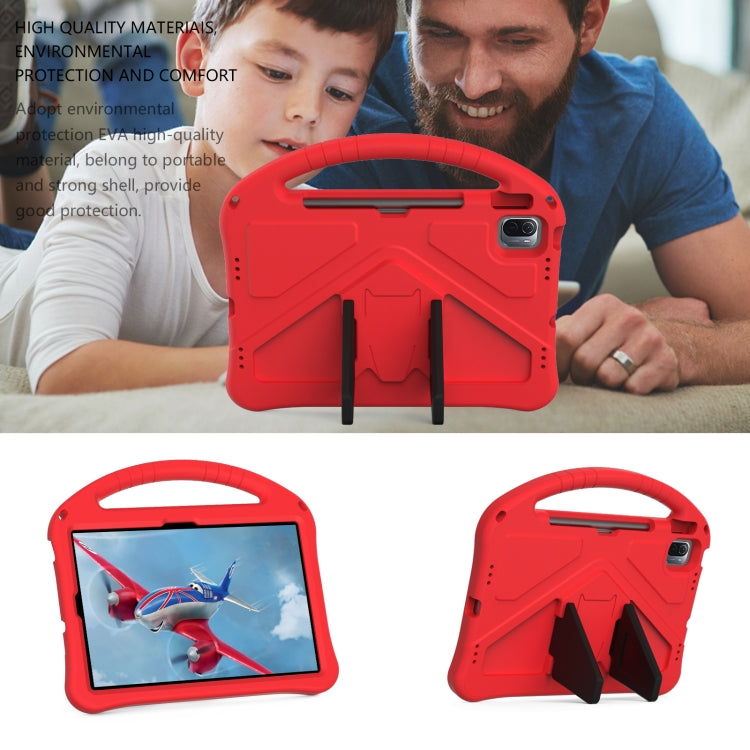 For Huawei Matepad SE 11 2024 EVA Shockproof Tablet Case with Holder(Red) - Huawei by PMC Jewellery | Online Shopping South Africa | PMC Jewellery | Buy Now Pay Later Mobicred