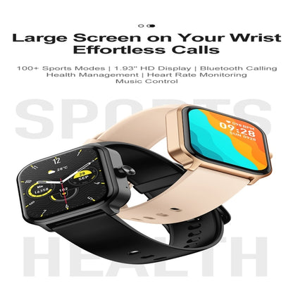 P85 1.93 inch Color Screen Smart Watch, Support Bluetooth Call / Health Monitoring(Black) - Smart Watches by PMC Jewellery | Online Shopping South Africa | PMC Jewellery | Buy Now Pay Later Mobicred