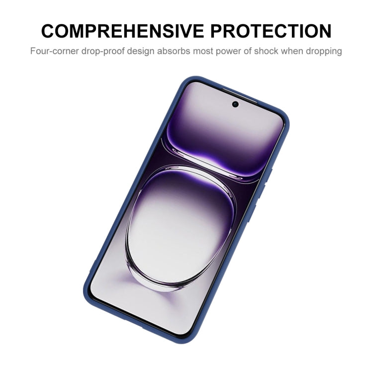 For OPPO Reno12 Pro ENKAY Liquid Silicone Soft Shockproof Phone Case(Black) - OPPO Cases by ENKAY | Online Shopping South Africa | PMC Jewellery | Buy Now Pay Later Mobicred