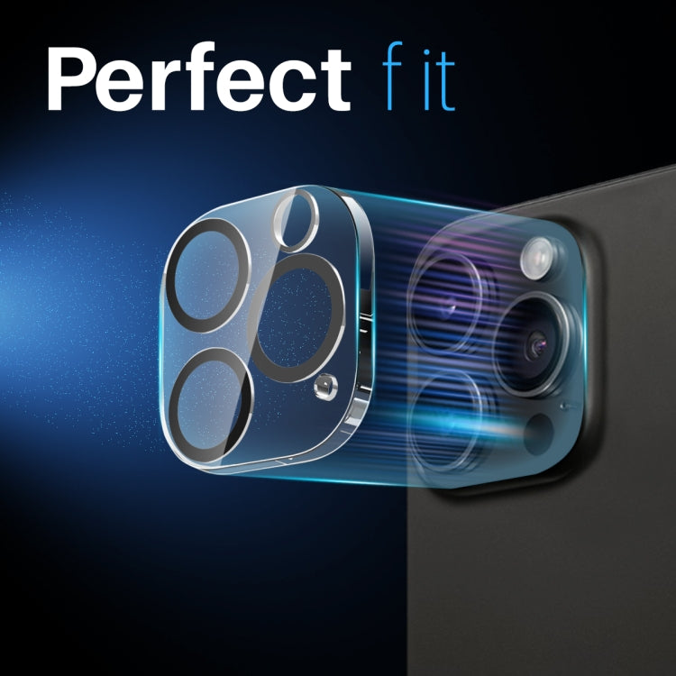 For iPhone 16 Pro / 16 Pro Max NORTHJO Camera Lens Protector 3D Night Shot Tempered Glass Film(Black) - iPhone 16 Pro Max Tempered Glass by NORTHJO | Online Shopping South Africa | PMC Jewellery | Buy Now Pay Later Mobicred