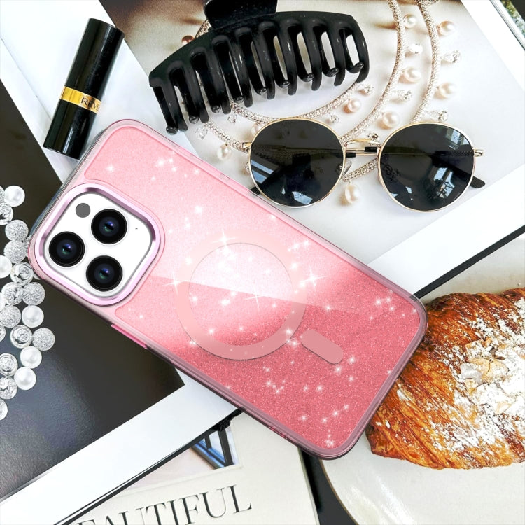 For iPhone 16 Glitter MagSafe Shockproof Phone Case(Black) - free shipping - PMC TechLife - Order now!
