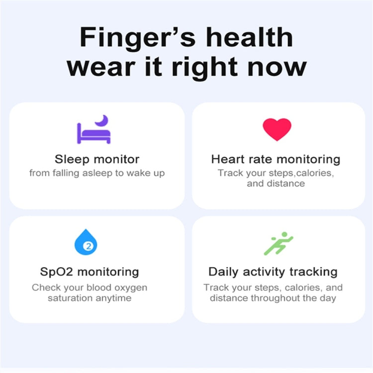 R03 SIZE 9 Smart Ring, Support Heart Rate / Blood Oxygen / Sleep / Multiple Sports Modes(Black) - Smart Rings / Smart Telephones by PMC TechLife | Online Shopping South Africa | PMC TechLife | Buy Now Pay Later Mobicred