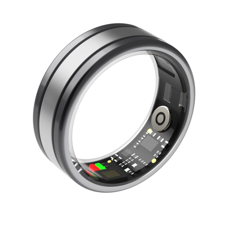 R18 SIZE 8 Smart Ring, Support Heart Rate / Blood Oxygen / Sleep / Multiple Sports Modes(Black) - Smart Rings / Smart Telephones by PMC TechLife | Online Shopping South Africa | PMC TechLife | Buy Now Pay Later Mobicred