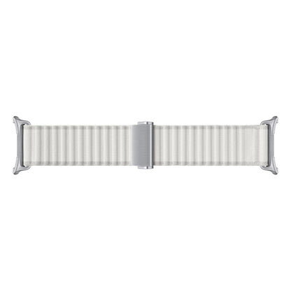 For Apple Watch Ultra 49mm Off Road Magnetic Buckle Braided Nylon Watch Band(White) - Watch Bands by PMC Jewellery | Online Shopping South Africa | PMC Jewellery | Buy Now Pay Later Mobicred