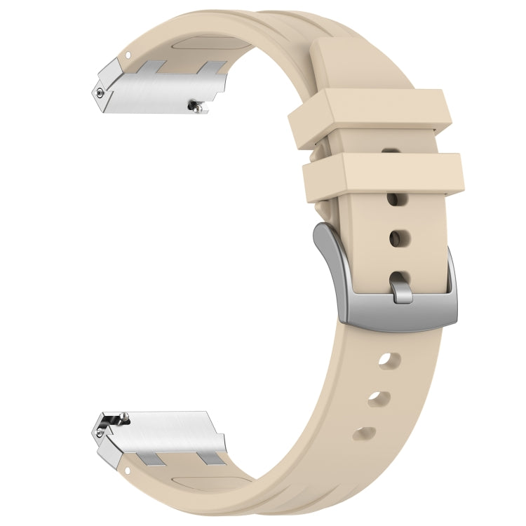 For Amazfit GTS 2e 20mm Quick Release Silver Buckle Royal Silicone Watch Band(Starlight) - free shipping - PMC TechLife - Order now!