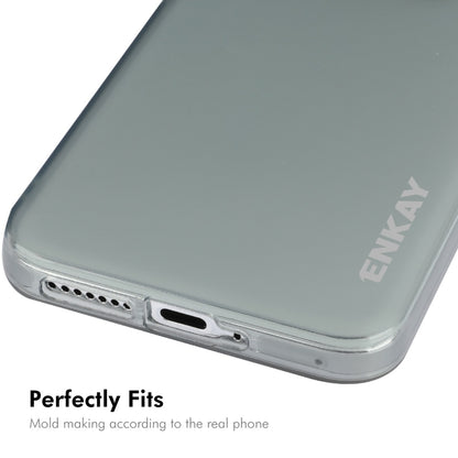 For Xiaomi 14 ENKAY Hat-Prince Translucent Matte TPU Soft Phone Case(White) - 14 Cases by ENKAY | Online Shopping South Africa | PMC Jewellery | Buy Now Pay Later Mobicred