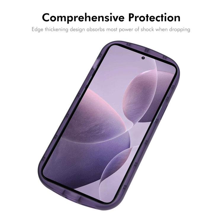 For Redmi K70 Ultra ENKAY Hat-Prince Translucent Matte TPU Shockproof Phone Case(Black) - Xiaomi Cases by ENKAY | Online Shopping South Africa | PMC Jewellery | Buy Now Pay Later Mobicred