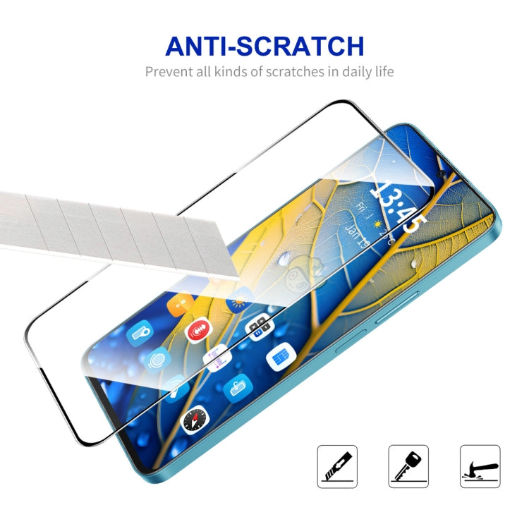 For Tecno Spark 30C ENKAY Easy Install High Alumina Silicon Full Glass Film - Tecno Tempered Glass by ENKAY | Online Shopping South Africa | PMC Jewellery | Buy Now Pay Later Mobicred