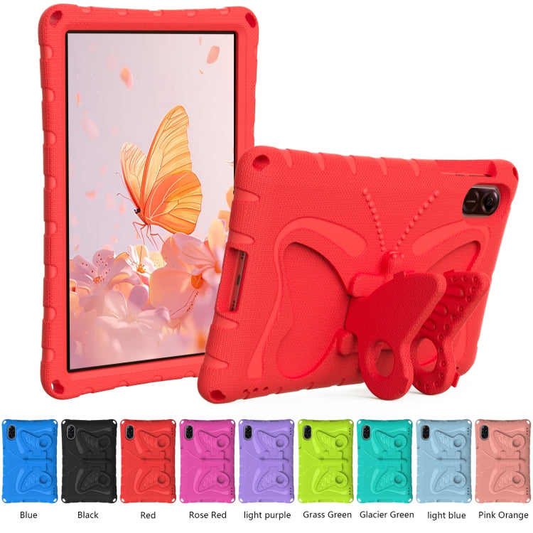 For Honor Pad X9 Butterfly Bracket EVA Shockproof Tablet Case(Red) - Honor by PMC TechLife | Online Shopping South Africa | PMC TechLife | Buy Now Pay Later Mobicred