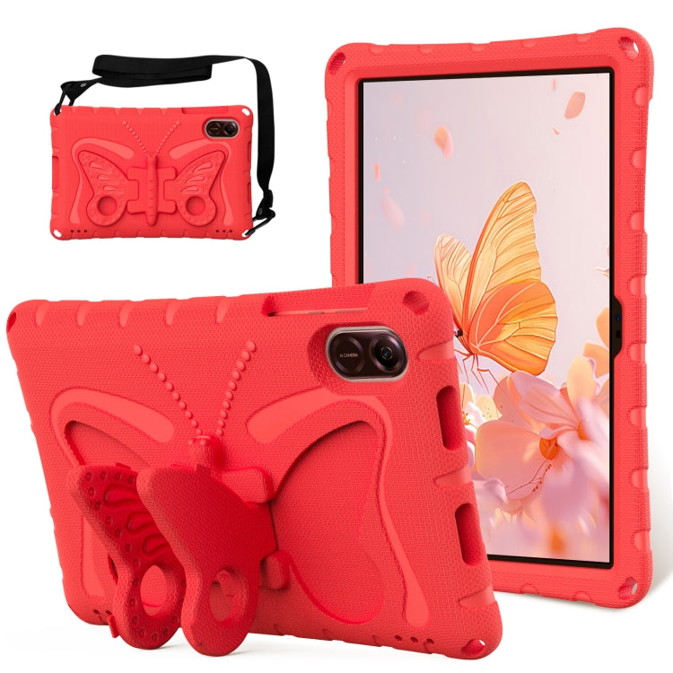 For Honor Pad X8 Pro 11.5 Butterfly Bracket EVA Shockproof Tablet Case(Red) - Honor by PMC TechLife | Online Shopping South Africa | PMC TechLife | Buy Now Pay Later Mobicred