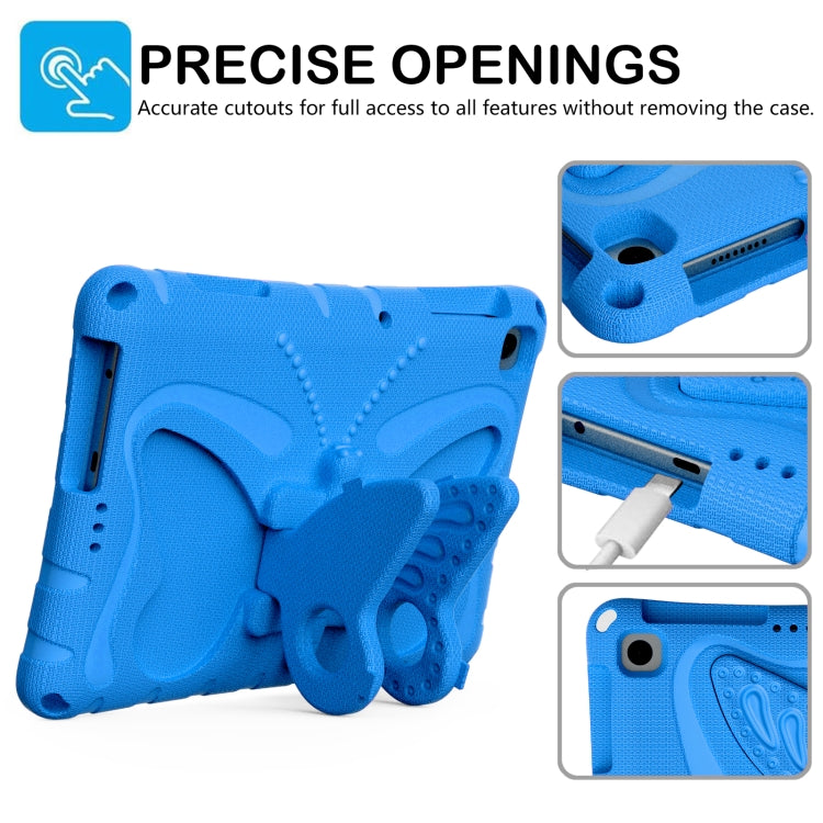 For Honor Pad X8 / X8 Lite 10.1 Butterfly Bracket EVA Shockproof Tablet Case(Blue) - Honor by PMC TechLife | Online Shopping South Africa | PMC TechLife | Buy Now Pay Later Mobicred