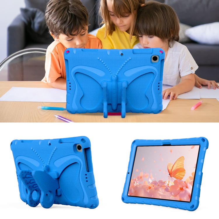 For Honor Pad X8 / X8 Lite 10.1 Butterfly Bracket EVA Shockproof Tablet Case(Blue) - Honor by PMC TechLife | Online Shopping South Africa | PMC TechLife | Buy Now Pay Later Mobicred