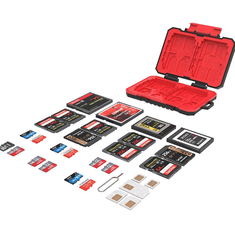 Desiontal SD / TF / XQD / CF / SIM / TF Storage Card Memory Card Organizer Outdoor Portable Waterproof Box - Card Case by PMC Jewellery | Online Shopping South Africa | PMC Jewellery | Buy Now Pay Later Mobicred