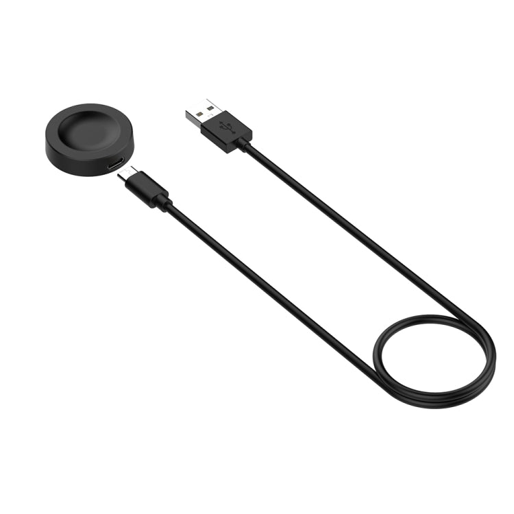 For Huawei Watch GT5 46mm USB Interface Split Type Smart Watch Charging Cable, Length: 1m(Black) - Charger by PMC TechLife | Online Shopping South Africa | PMC TechLife | Buy Now Pay Later Mobicred