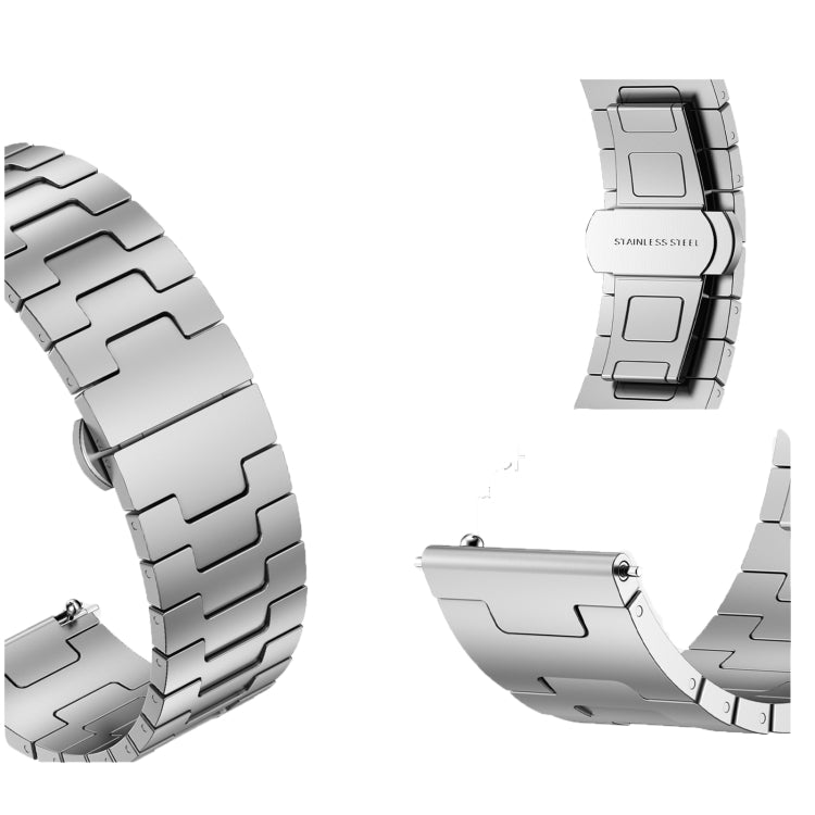 For Garmin Venu 2 Titanium Alloy 22mm Metal Watch Band(Silver) - free shipping - PMc TechLife - Order now!