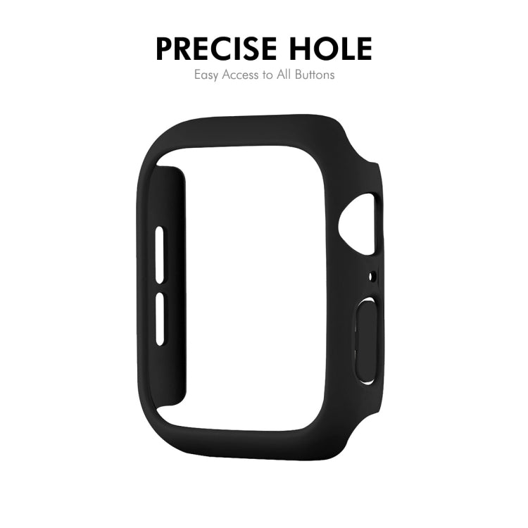 For Apple Watch Series 10 46mm ENKAY Hat-Prince Solid Color PC Watch Case Shockproof Cover(Dark Blue) - free shipping - PMc TechLife - Order now!